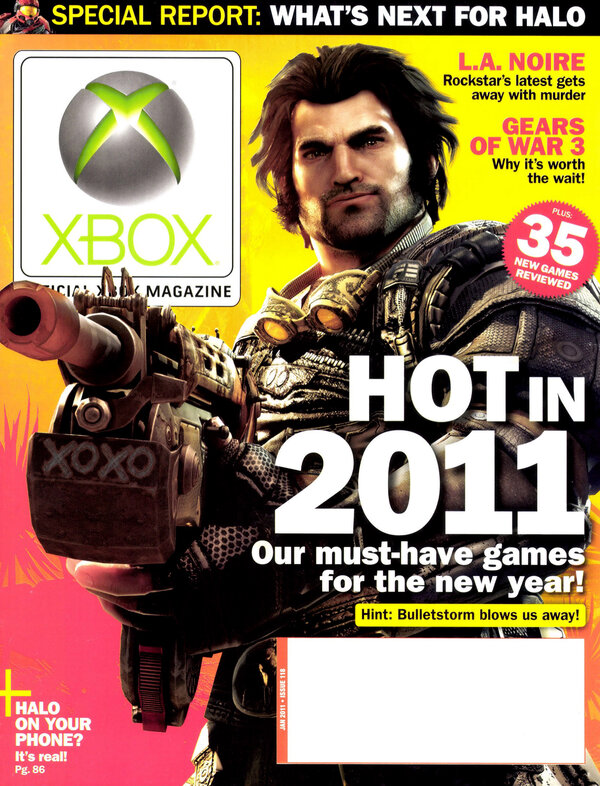 Official Xbox Magazine Issue 118 (January 2011) cover